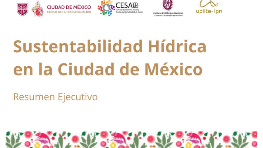 Estudio Sustentabilidad Hídrica en la CDMX