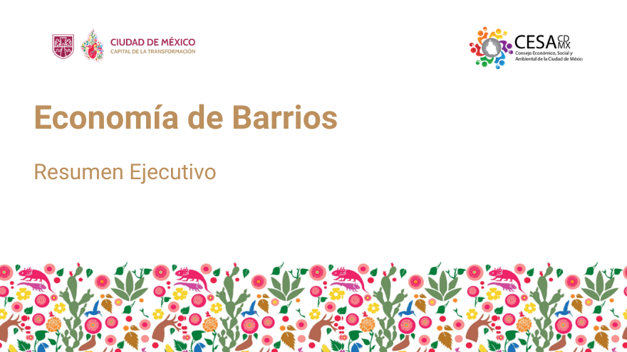 Estudio Economía de Barrios